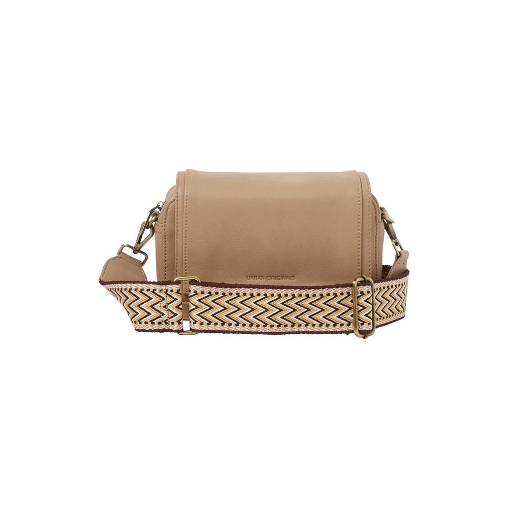 Urban Originals Womens Wild Fire Crossbody Bag Taupe OS